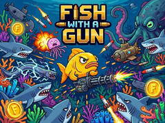 Mchezo Fish With a Gun