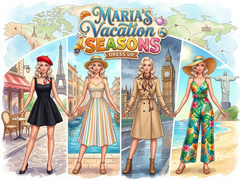 Mchezo Maria's Vacation Seasons Dress Up