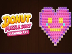 Mchezo Donut Puzzle Sort Diamond Art