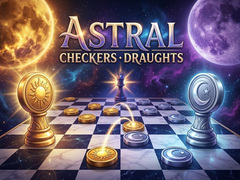 Mchezo Astral Checkers Draughts