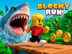 Mchezo Blocky Run