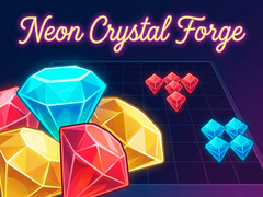Mchezo Neon Crystal Forge