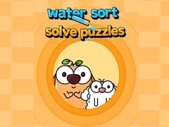 Mchezo Water sort solve puzzles
