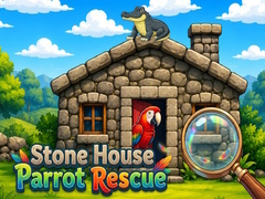 Mchezo Stone House Parrot Rescue