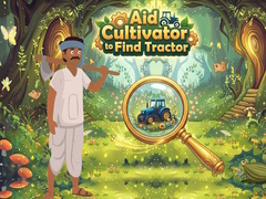 Mchezo Aid Cultivator to Find Tractor 