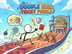 Mchezo Doodle Run: Tricky Puzzle