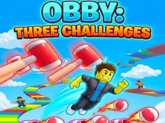 Mchezo Obby: Three Challenges