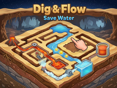 Mchezo Dig & Flow - Save Water