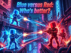 Mchezo Blue versus Red: Who's better?