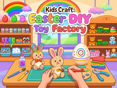 Mchezo Kids Craft: Easter DIY Toy Factory 