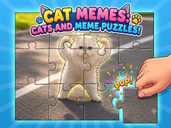 Mchezo Cat Memes: Cats and Meme Puzzles!