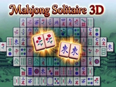 Mchezo Mahjong Solitaire 3D