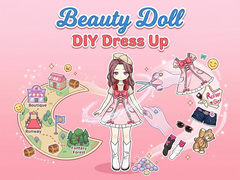 Mchezo Beauty Doll DIY Dress Up
