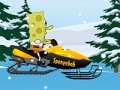 Mchezo Spongebob Snowmobile