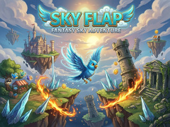 Mchezo Sky Flap: Fantasy Sky Adventure