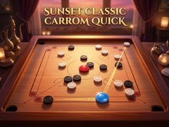 Mchezo Sunset Classic Carrom Quick