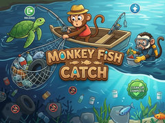 Mchezo Monkey Fish Catch