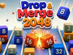 Mchezo Drop & Merge 2048