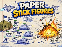 Mchezo Paper Stick Figures