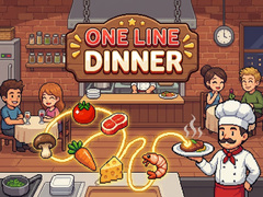 Mchezo One Line Dinner