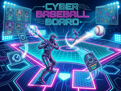 Mchezo Cyber Baseball Board