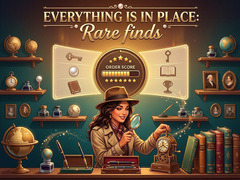 Mchezo Everything is in place: Rare finds