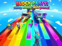 Mchezo Block Party: Obby, Robby, Mini games!