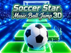 Mchezo Soccer Star - Music Ball Jump 3D