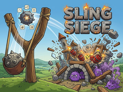 Mchezo Sling Siege