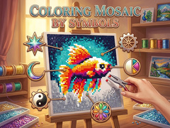 Mchezo Coloring Mosaic by Symbols