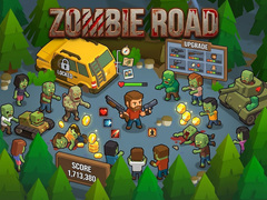 Mchezo Zombie Road