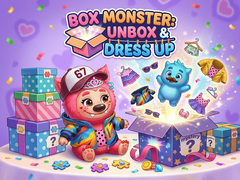 Mchezo Box Monster: Unbox & Dress Up