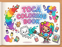 Mchezo Toca Coloring Book