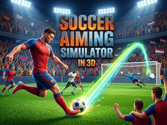 Mchezo Soccer Aiming Simulator in 3D