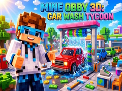 Mchezo Mine Obby 3D: Car Wash Tycoon