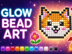Mchezo Glow Bead Art