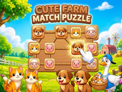 Mchezo Cute Farm Match Puzzle