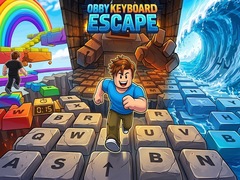 Mchezo Obby Keyboard Escape