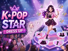 Mchezo Kpop Star Dress Up