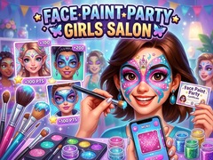 Mchezo Face Paint Party Girls Salon
