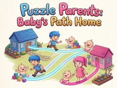 Mchezo Puzzle Parents: Baby's Path Home