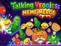 Mchezo Talking Veggies: Meme Merge