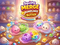 Mchezo Squishy Merge: Dumplings and Butter