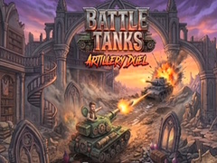 Mchezo Artillery Tank Duel 2D
