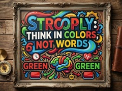 Mchezo Strooply: Think in Colors, Not Words
