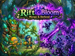 Mchezo Rift Bloom: Merge & Defend