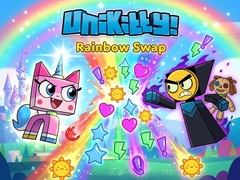 Mchezo Unikitty Rainbow Swap