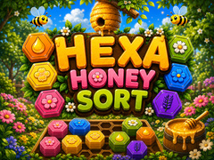 Mchezo Hexa Honey Sort