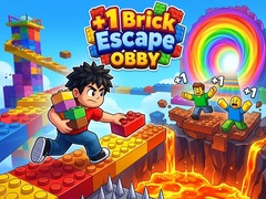 Mchezo +1 Brick Escape: Obby
