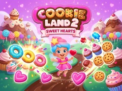 Mchezo Cookie Land 2: Sweet Hearts